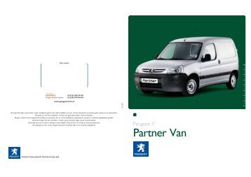 Partner Van - Peugeot
