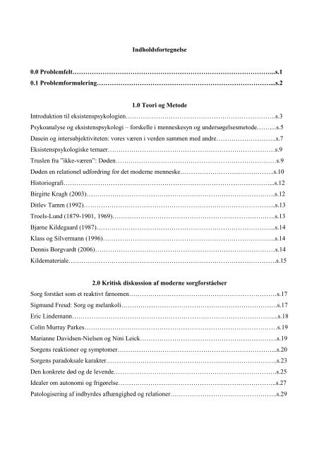 Pdf. Sorgen over dÃƒÂ¸den - Roskilde Universitet