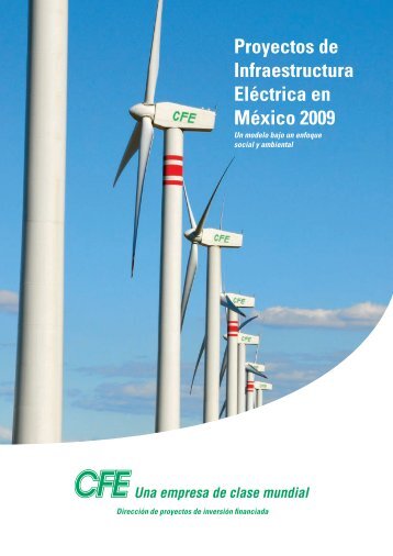 Proyectos de Infraestructura Eléctrica en México 2009