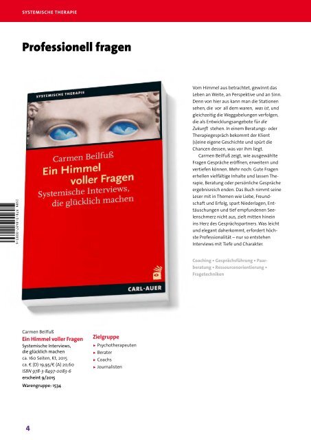 Buchhandelsvorschau Herbst 2015