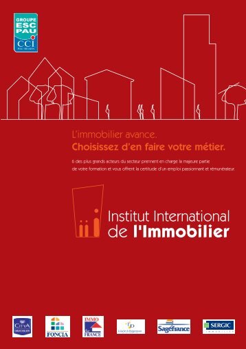 L'immobilier avance. Choisissez d'en faire votre mÃƒÂ©tier. - L'Etudiant