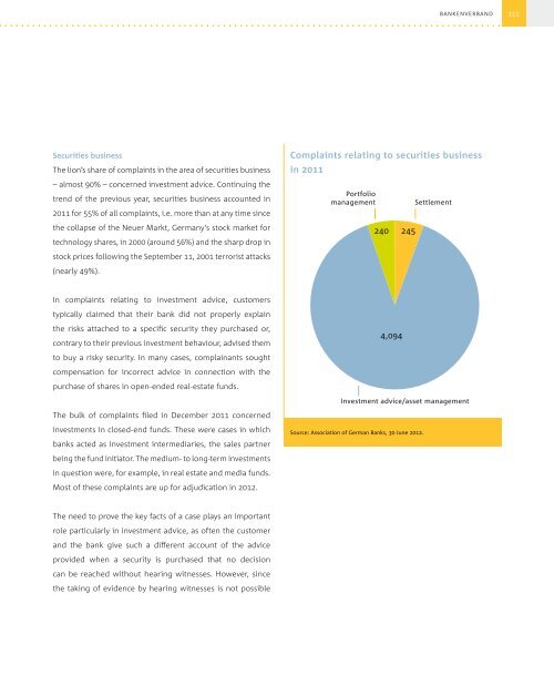 Summary of the Ombudsman´s Report 2011