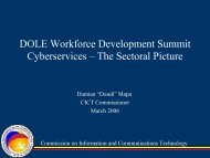 Cyberservices - Bureau of Local Employment - DOLE