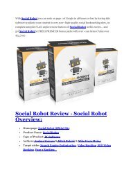 Social Robot Review - Social Robot Overview