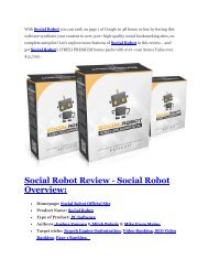 Social Robot Review - $24,700 BONUS & DISCOUNT 