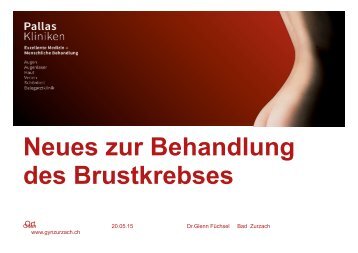 Neues zur Behandlung des Brustkrebses