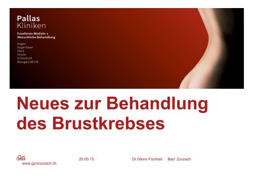 Neues zur Behandlung des Brustkrebses