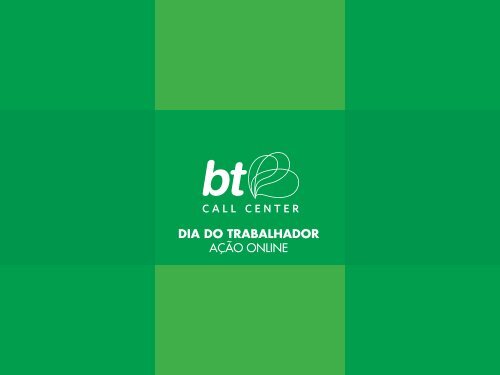 DIA DO TRABALHADOR AÇÃO ONLINE