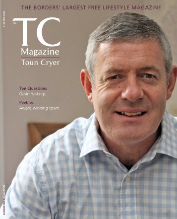 THE BORDERS’ largest FREE Lifestyle Magazine