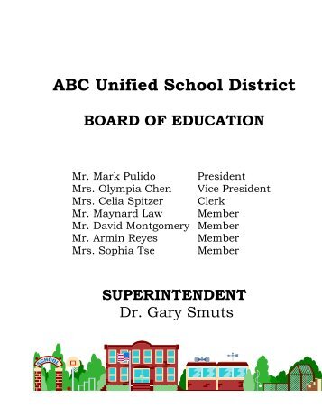 ABC Unified School District BOARD OF ... - Gahr High School