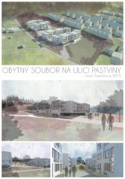 Bakalářský projekt - Obytný soubor na ulici pastviny