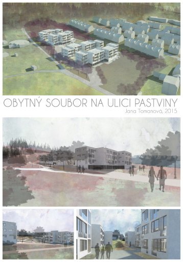 Bakalářský projekt - Obytný soubor na ulici pastviny