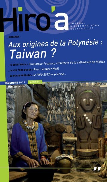 Aux origines de la Polynésie : Taiwan - ICA