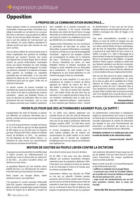 Bulletin mai-juin 2011 - Hérouville Saint-Clair