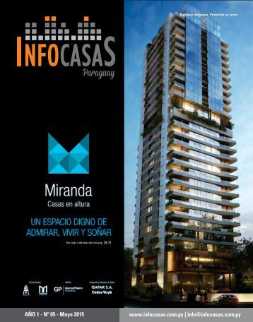 Revista InfoCasas Paraguay - Numero 5 - Abril 2015