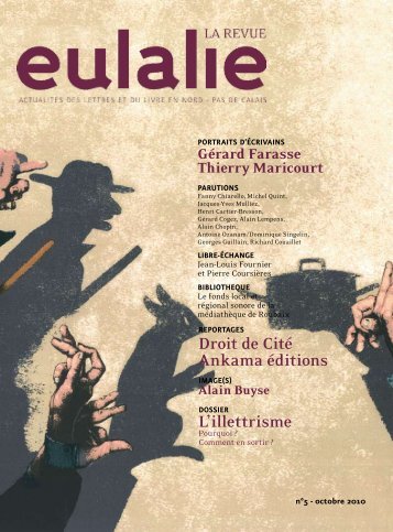 Droit de Cité Ankama éditions L'illettrisme - Eulalie