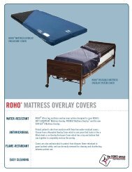 ROHOÂ® MATTRESS OVERLAY COVERS the ... - Seating Dynamics