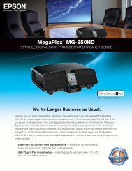 MegaPlex™ MG-850HD