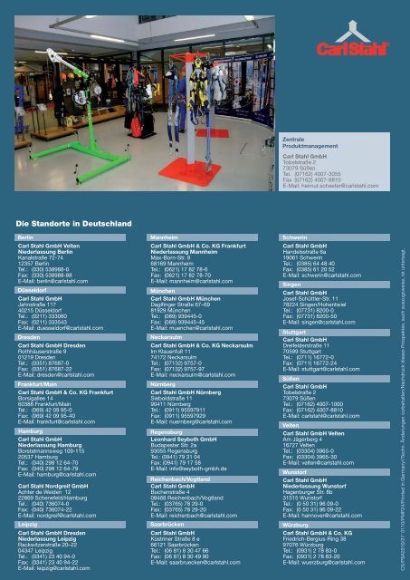 protecta - Carl Stahl Nordgreif GmbH