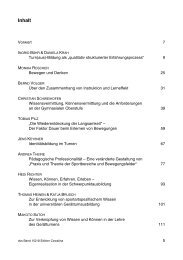 Inhaltsverzeichnis (PDF) - FELDHAUS VERLAG
