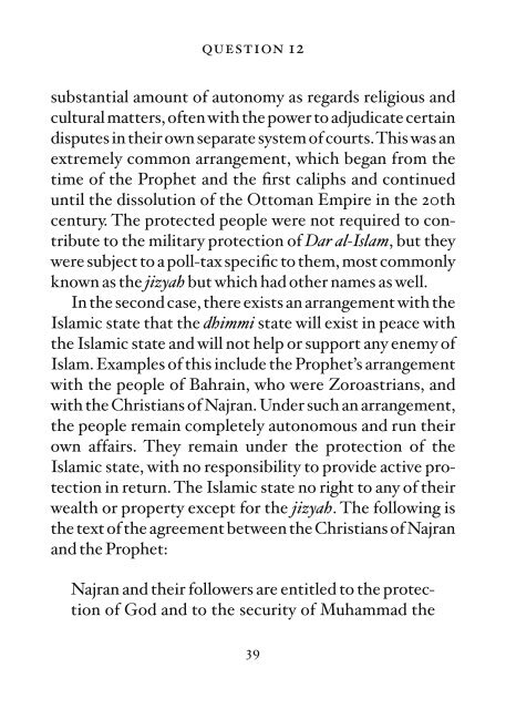 jihad and the islamic law of war - The Royal Islamic Strategic ...