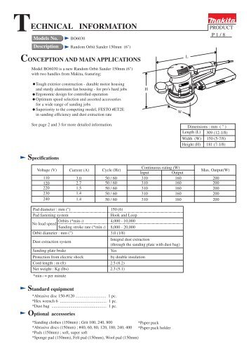 View Service Manual (PDF format 578 KB) - Tool Parts Direct . com