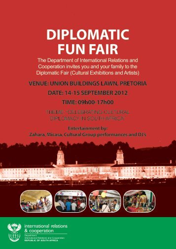 DIPLOMATIC FUN FAIR - Department of International Relations and ...