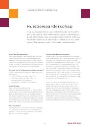 Huisbewaarderschap - Mitros