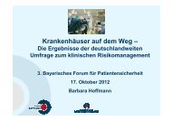 Dr. Barbara Hoffmann - MDK Bayern