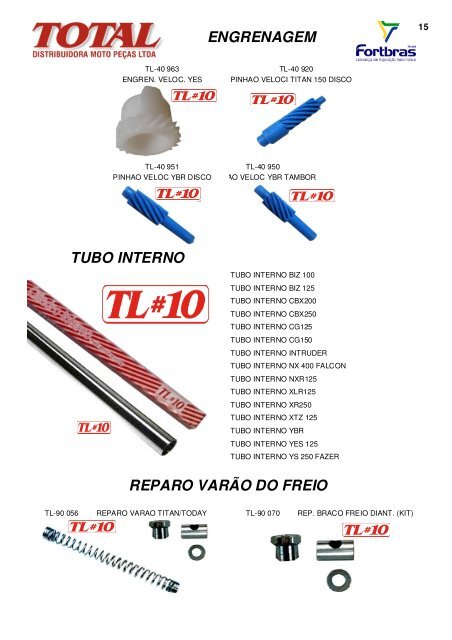 LINHA TL#10 - Total Moto