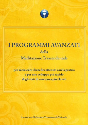 I PROGRAMMI AVANZATI