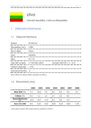 Litva - Centrum pro regionÃ¡lnÃ­ rozvoj ÄR