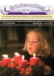 advents - konzert - Kirchengemeinde Melle Neuenkirchen