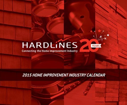 2015 HOME IMPROVEMENT INDUSTRY CALENDAR