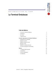 Fonctions importantes du Terminal Onduleuse - PC-Topp ...