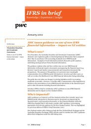 IFRS in brief - PwC