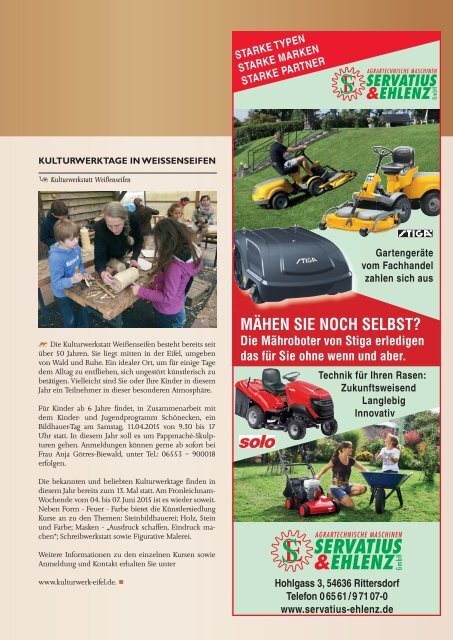 ego Magazin Bitburg & Südeifel - Ausgabe 16