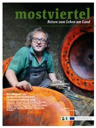 mostviertel Magazin Sommer 2015