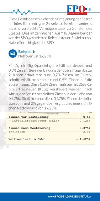 Das freiheitliche Steuer- und Entlastungsmodell