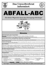DUI Abfall-ABC 2012 - Gemeinde Oberammergau