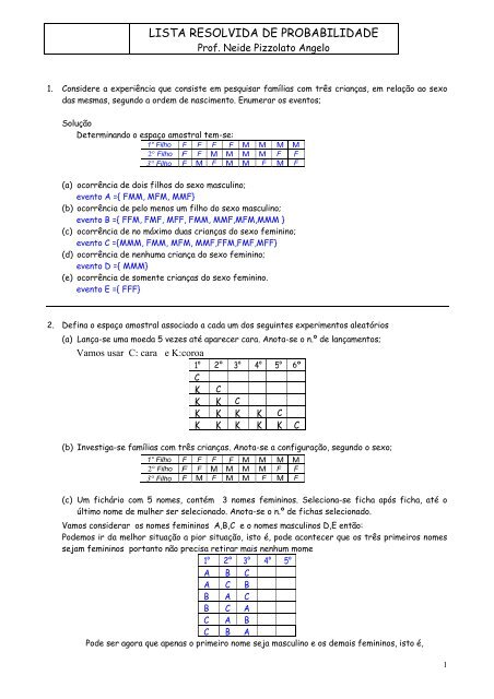 Questão polêmica de probabilidade!! #Matemática #probabilidade #filhos