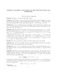 ABSTRACT ALGEBRA 2 SOLUTIONS TO THE PRACTICE EXAM ...