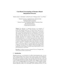 Cost-Based Vectorization of Instance-Based Integration Processes