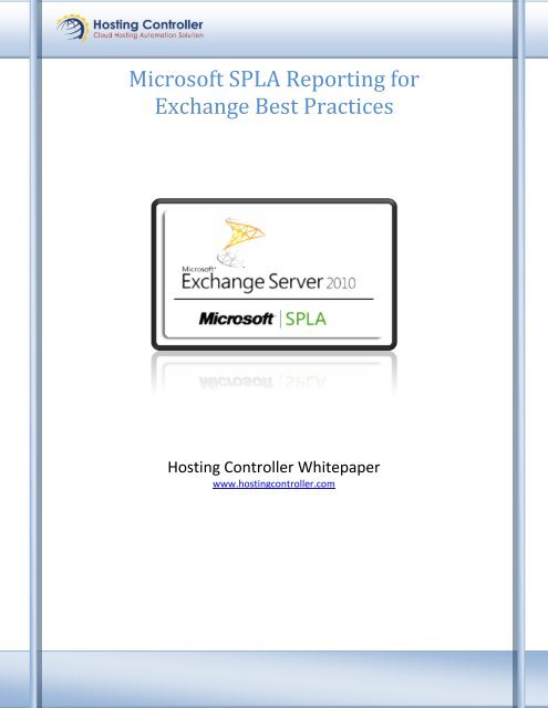 Microsoft Spla Reporting For Exchange Best Hosting Controller Images, Photos, Reviews