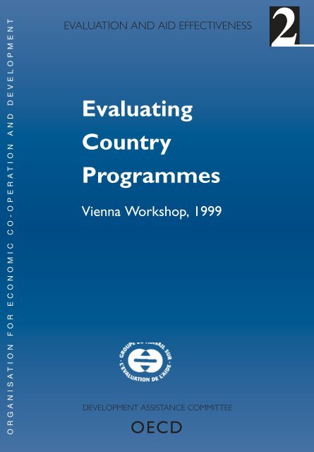 Evaluating Country Programmes - OECD Online Bookshop