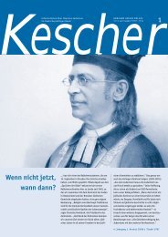 Kescher - Abraham Geiger Kolleg