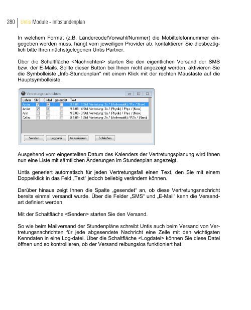 Das Handbuch zu allen weiteren Modulen - PEDAV