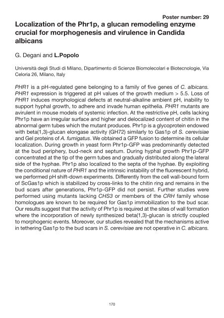 Candida Infection Biology â€“ fungal armoury, battlefields ... - FINSysB