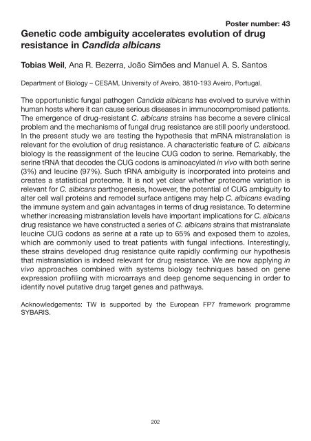 Candida Infection Biology â€“ fungal armoury, battlefields ... - FINSysB