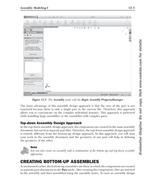 Chapter 12 Assembly Modeling-I